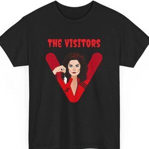 V Reptilian Series Tee, Sci-Fi Alien Invasion Graphic T Shirt 186